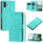 For Samsung Galaxy A25e Case Tulip Leather Phone Cover with 5 Card Slots Wallet