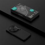 NILLKIN För Xiaomi 15 Ultra Magnetiskt Skal TPU + Aramidfiber Linsskydd Stativ mobilskal