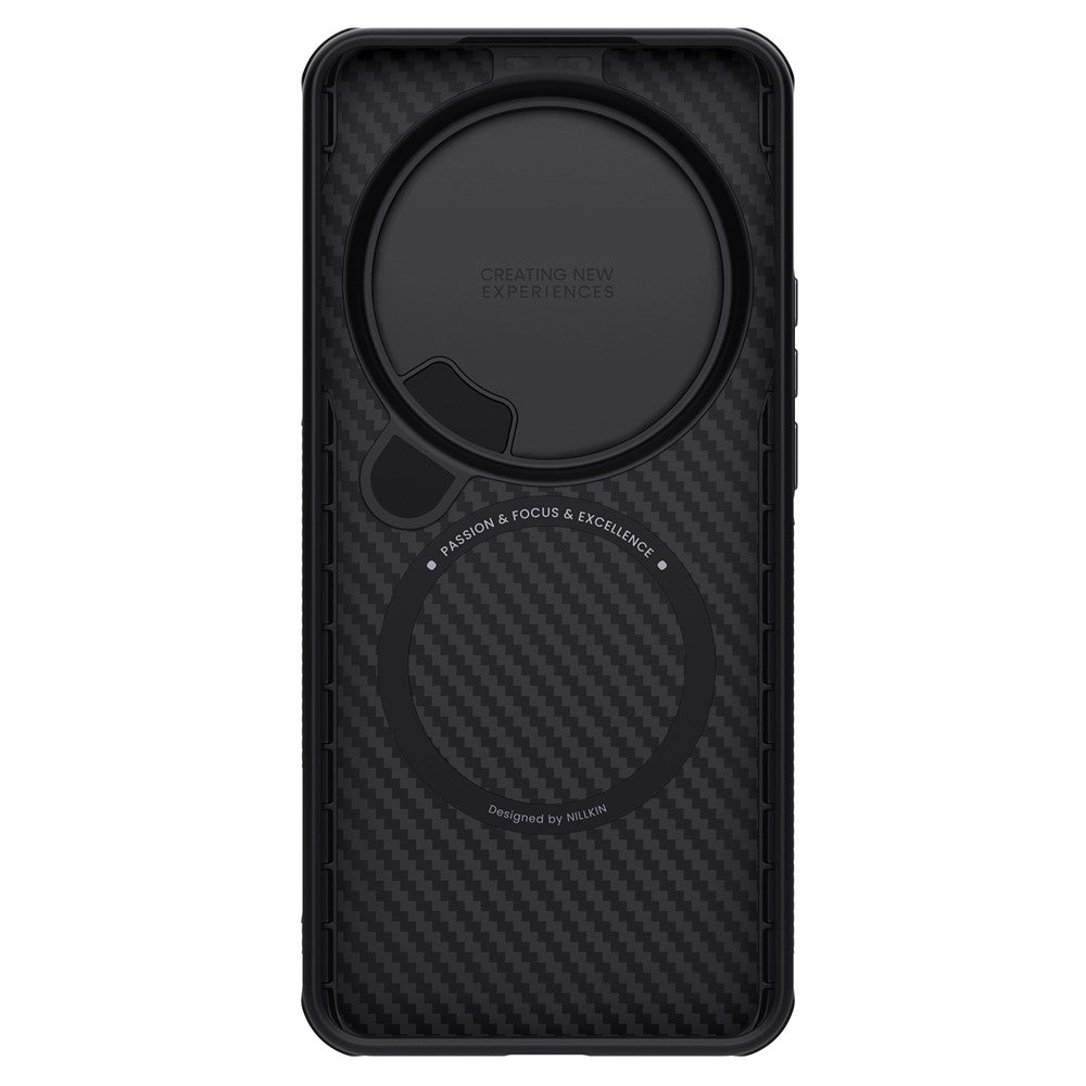 NILLKIN För Xiaomi 15 Ultra Magnetiskt Skal TPU + Aramidfiber Linsskydd Stativ mobilskal