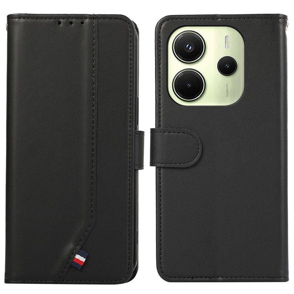 For Xiaomi Redmi Note 14 4G (164.84mm) Case RFID Blocking Flip Leather Phone Cover