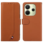 For Xiaomi Redmi Note 14 4G (164.84mm) Case RFID Blocking Flip Leather Phone Cover