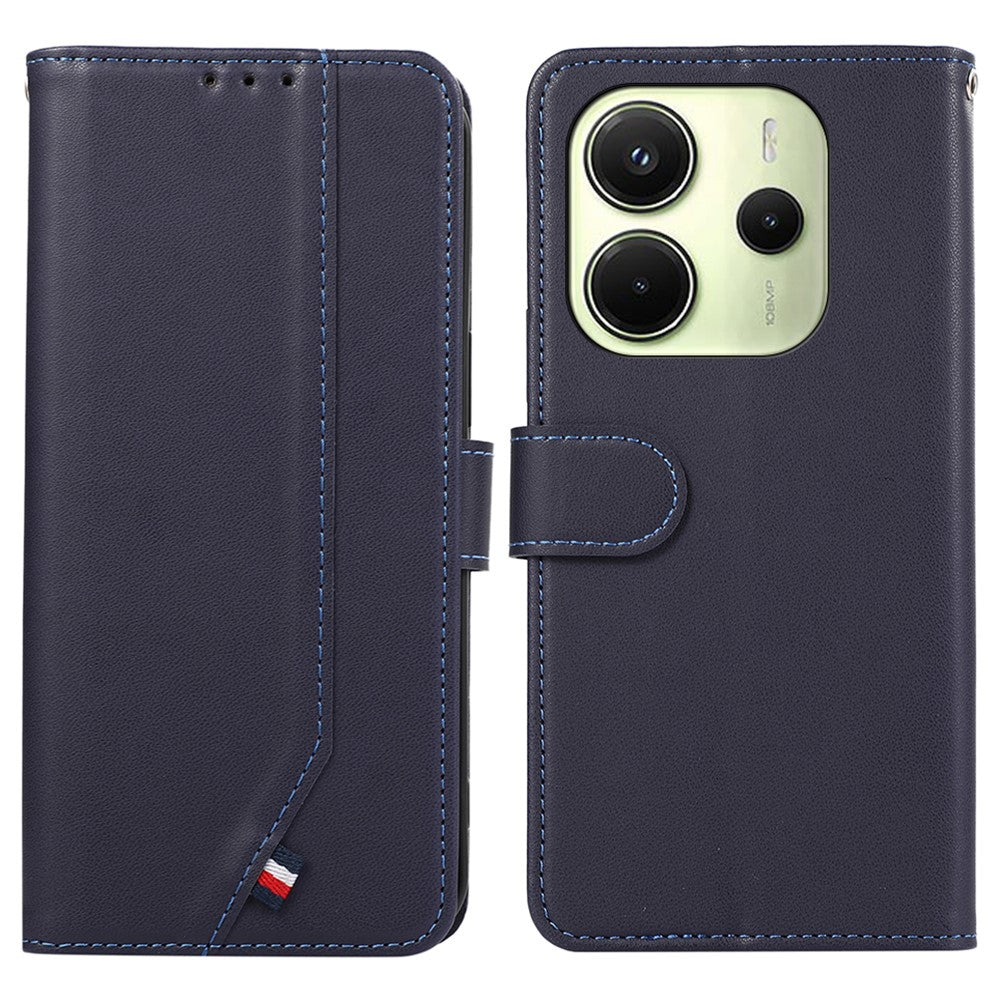 For Xiaomi Redmi Note 14 4G (164.84mm) Case RFID Blocking Flip Leather Phone Cover