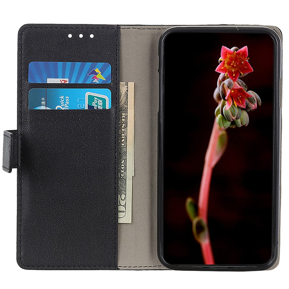 For Xiaomi Redmi Note 14 4G (164.84mm) Case PU Leather Stand Wallet Phone Cover