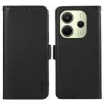 ABEEL For Xiaomi Redmi Note 14 4G (164.84mm) Case Leather Phone Cover with RFID Blocking Wallet