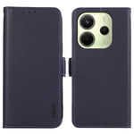 ABEEL For Xiaomi Redmi Note 14 4G (164.84mm) Case Leather Phone Cover with RFID Blocking Wallet