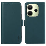 ABEEL For Xiaomi Redmi Note 14 4G (164.84mm) Case Leather Phone Cover with RFID Blocking Wallet