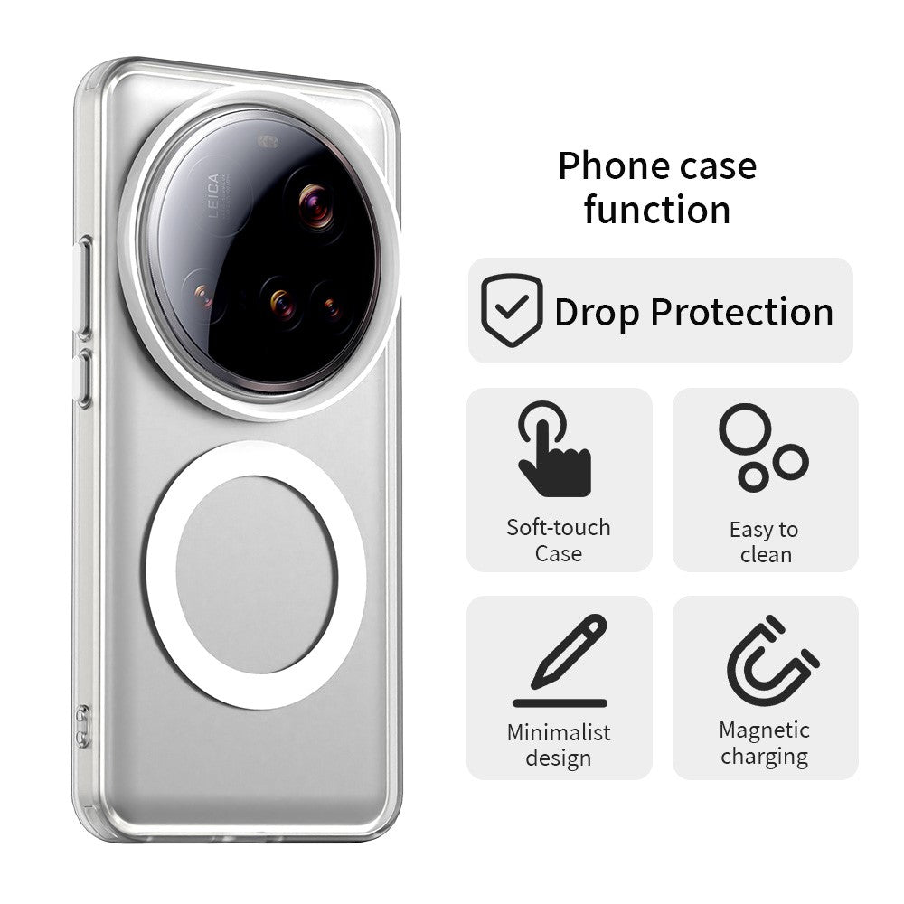 For Xiaomi 15 Ultra Case Magnetic Case Anti Drop Hybrid Phone Back Cover