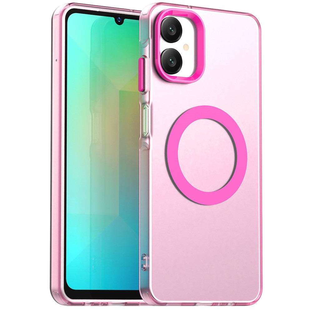 Samsung Galaxy A06 5G Magnetiskt Skal Anti-Drop Hybrid mobil Baksida