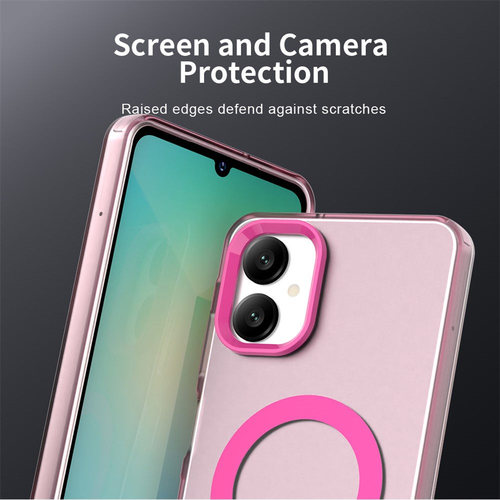 Samsung Galaxy A06 5G Magnetiskt Skal Anti-Drop Hybrid mobil Baksida