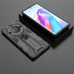 For Honor X40 5G Kickstand Protective Phone Case Drop-proof Hard PC Soft TPU Hybrid Cover