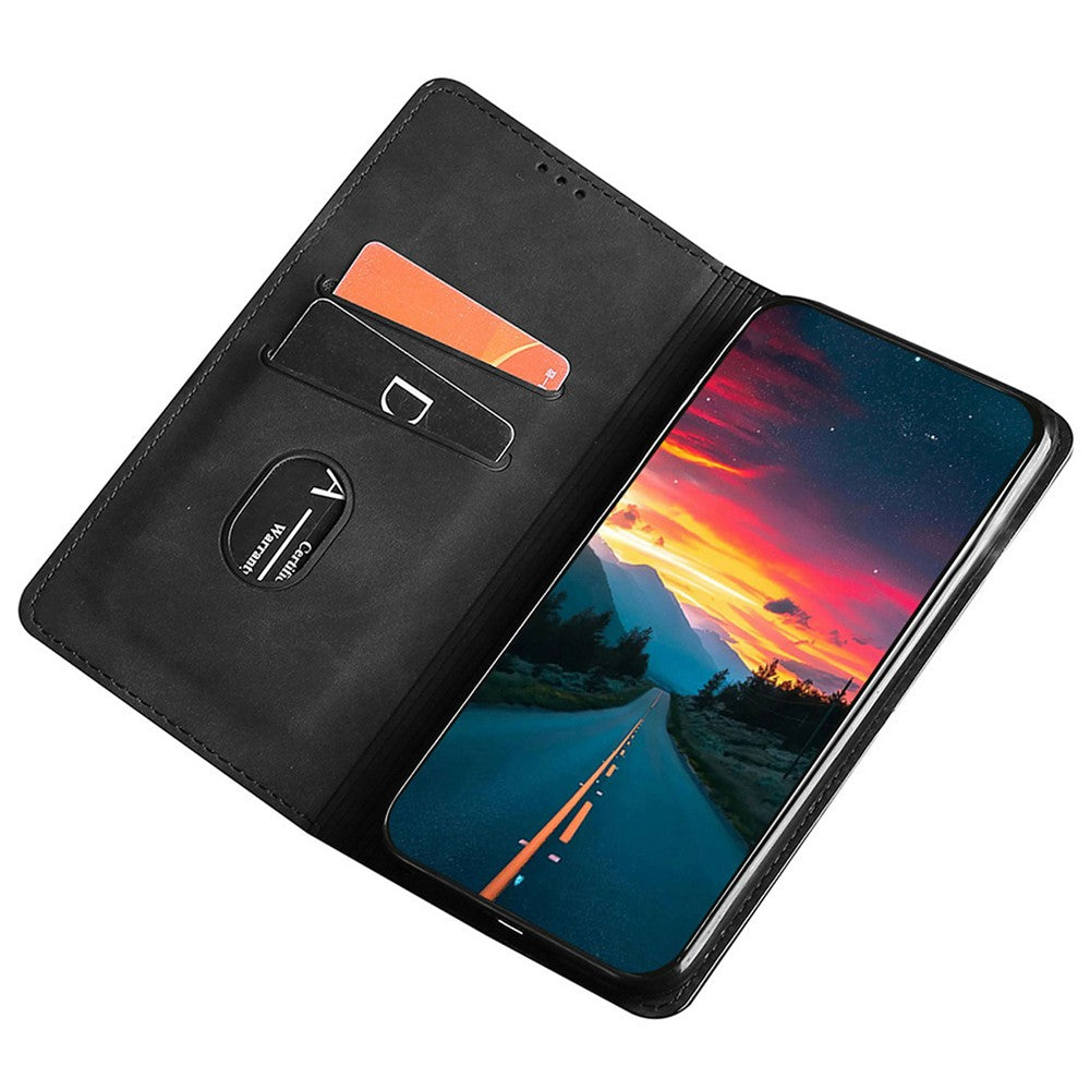 For Oppo Reno13 F 5G (Reno 13 FS 5G) / 4G Card Holder Case PU Leather Magnetic Closing Phone Cover