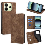 For Xiaomi Redmi Note 14 4G (163.25mm) Case RFID Blocking Wallet Leather Phone Cover