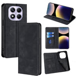 For Xiaomi Redmi Note 14 Pro 4G Card Holder Case PU Leather Magnetic Closing Phone Cover