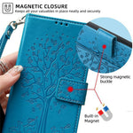 For Xiaomi Redmi Note 14 Pro 4G Case PU Leather Wallet Phone Cover Tree Deer Imprinted