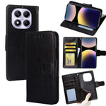 For Xiaomi Redmi Note 14 Pro 4G Case Wallet PU Leather + TPU Folding Stand Phone Cover