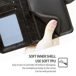 For Xiaomi Redmi Note 14 Pro 4G Case Wallet PU Leather + TPU Folding Stand Phone Cover