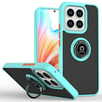 For Honor X8c 4G Case Ring Holder Kickstand TPU + Acrylic Phone Cover