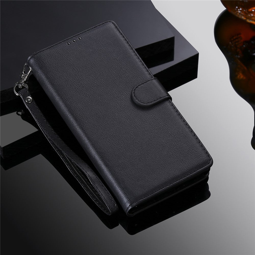 For iPhone 17th / 16th Case 2 in 1 Detachable Magnetic Leather Wallet Mobile Cover with Strap