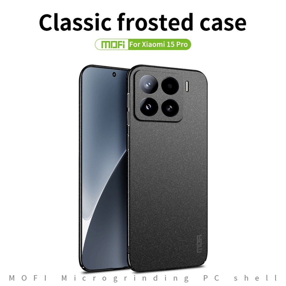MOFI For Xiaomi 15 Pro PC Case  Shield Matte Series Slim Fit Phone Cover