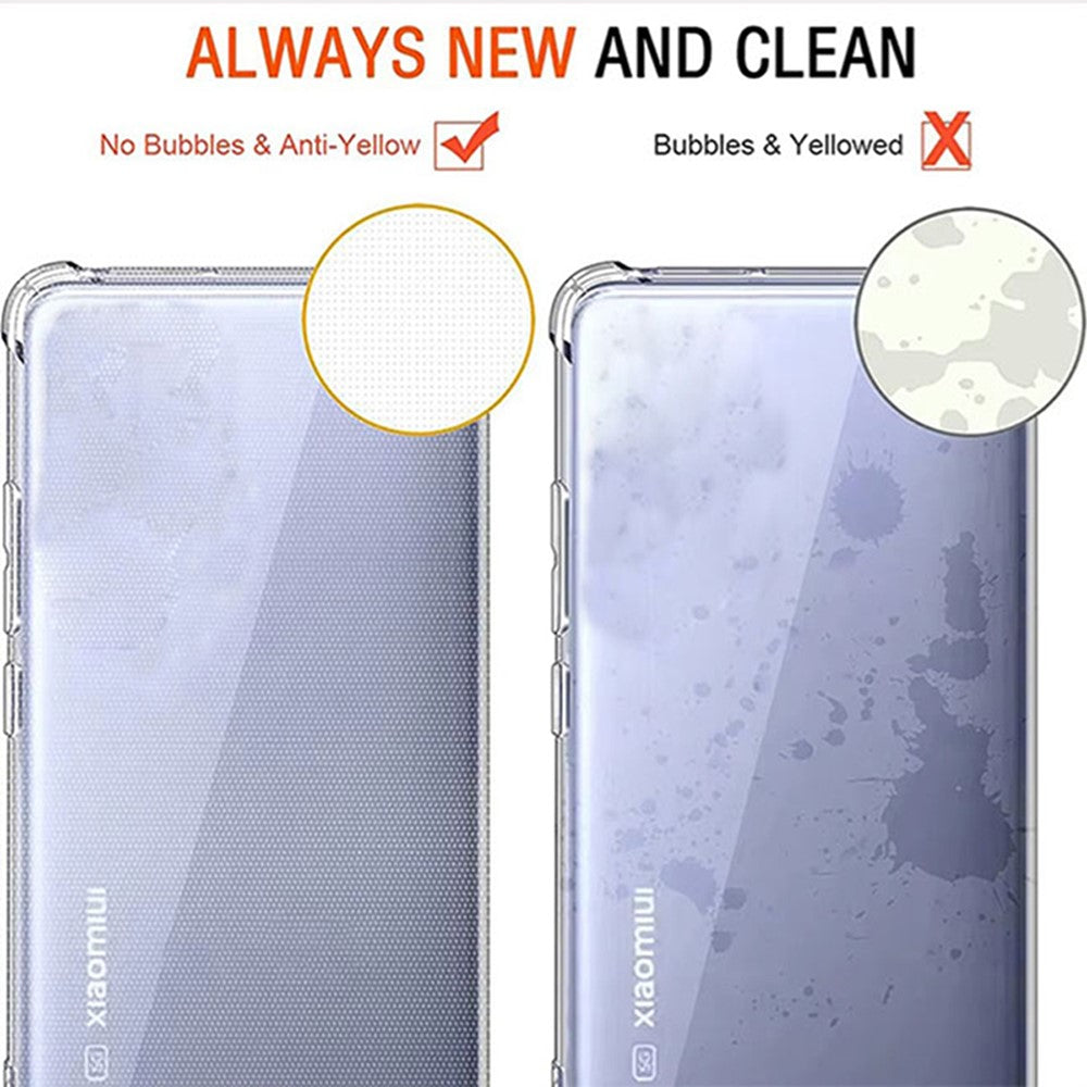 SHANWO For Xiaomi 15 Ultra TPU Clear Case 1.5mm Shockproof Mobile Phone Back Cover