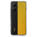 SHANWO For Xiaomi Poco X7 Pro 5G TPU Clear Case 1.5mm Shockproof Mobile Phone Back Cover