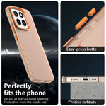 For Honor X8c 4G Case PC + TPU + PET Matte Anti-Drop Phone Back Cover