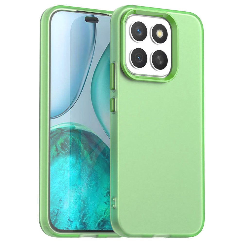 For Honor X8c 4G Case PC + TPU + PET Matte Anti-Drop Phone Back Cover