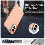 Til Samsung Galaxy S25 Edge cover, PC + TPU + PET mat anti-fald telefon bagcover