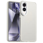 Samsung Galaxy S25 Edge-skal PC + TPU + PET Matt fallskyddande bakstycke