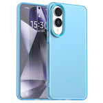 Samsung Galaxy S25 Edge-skal PC + TPU + PET Matt fallskyddande bakstycke
