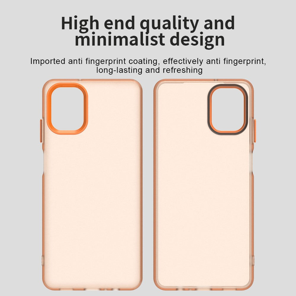For Samsung Galaxy F06 5G  /  M06 5G Case PC + TPU + PET Matte Anti-Drop Phone Back Cover