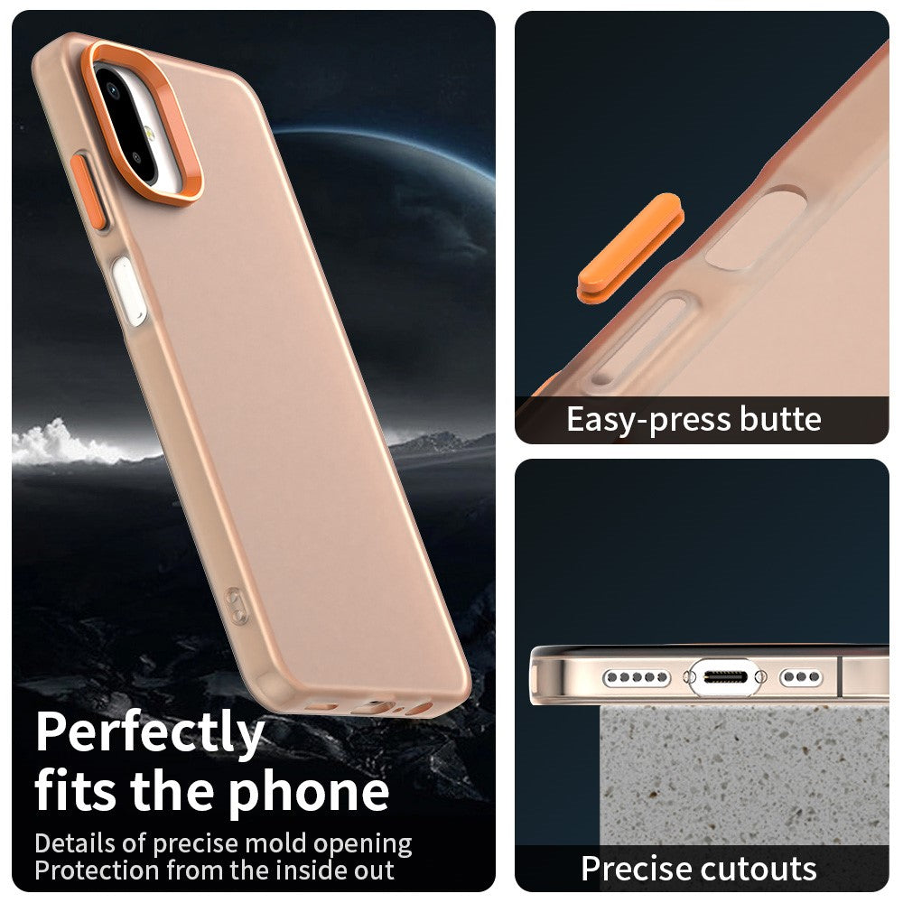 For Samsung Galaxy F06 5G  /  M06 5G Case PC + TPU + PET Matte Anti-Drop Phone Back Cover