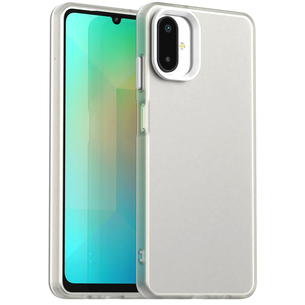For Samsung Galaxy F06 5G  /  M06 5G Case PC + TPU + PET Matte Anti-Drop Phone Back Cover