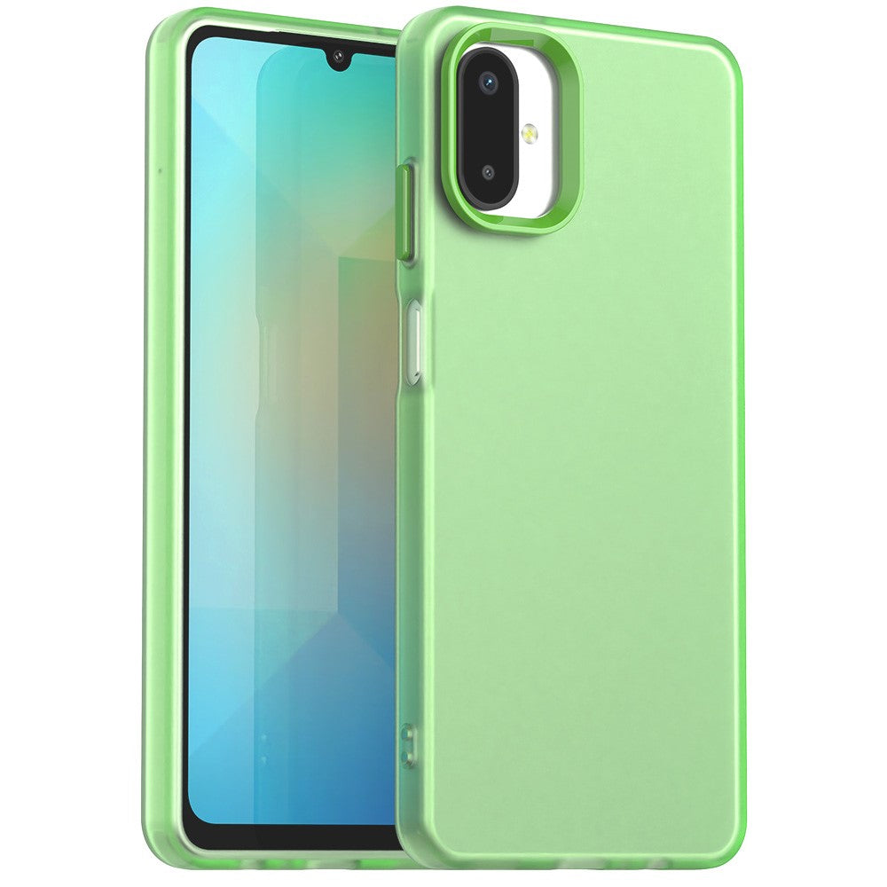 For Samsung Galaxy F06 5G  /  M06 5G Case PC + TPU + PET Matte Anti-Drop Phone Back Cover