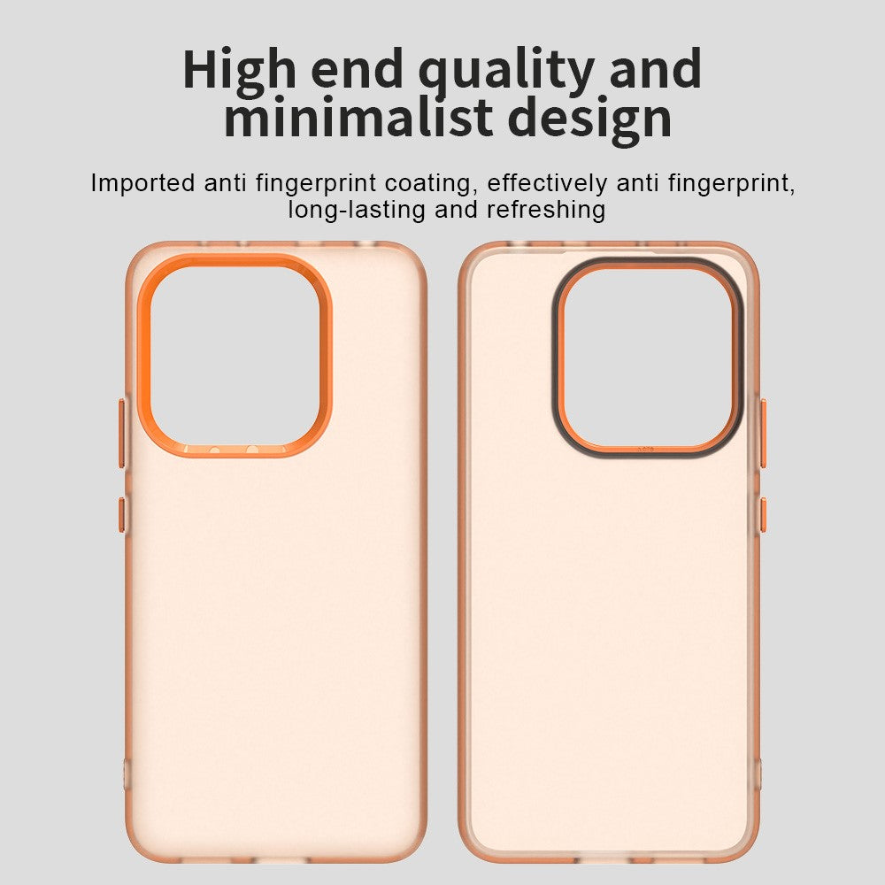 For Xiaomi Redmi Note 14 4G (164.84mm) Case PC + TPU + PET Matte Anti-Drop Phone Back Cover