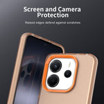 For Xiaomi Redmi Note 14 4G (164.84mm) Case PC + TPU + PET Matte Anti-Drop Phone Back Cover