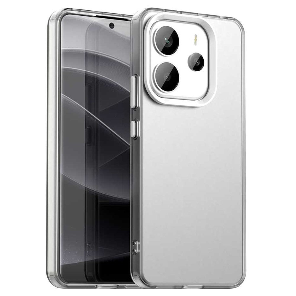 For Xiaomi Redmi Note 14 4G (163.25mm) Case PC + TPU + PET Matte Anti-Drop Phone Back Cover