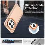 For Xiaomi Redmi Note 14 Pro 4G Case PC + TPU + PET Matte Anti-Drop Phone Back Cover
