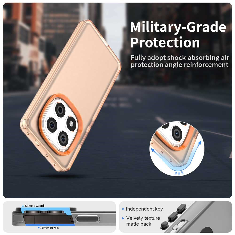 For Xiaomi Redmi Note 14 Pro 4G Case PC + TPU + PET Matte Anti-Drop Phone Back Cover