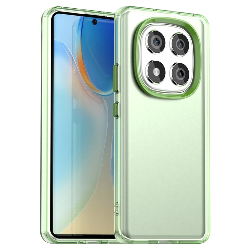 For Xiaomi Redmi Note 14 Pro 4G Case PC + TPU + PET Matte Anti-Drop Phone Back Cover