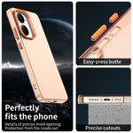 Xiaomi Poco X7 Pro 5G / Redmi Turbo 4 5G-skal PC + TPU + PET Matt fallskyddande bakstycke