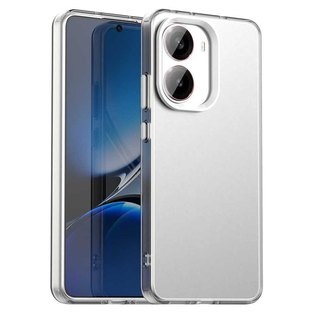 Xiaomi Poco X7 Pro 5G / Redmi Turbo 4 5G-skal PC + TPU + PET Matt fallskyddande bakstycke
