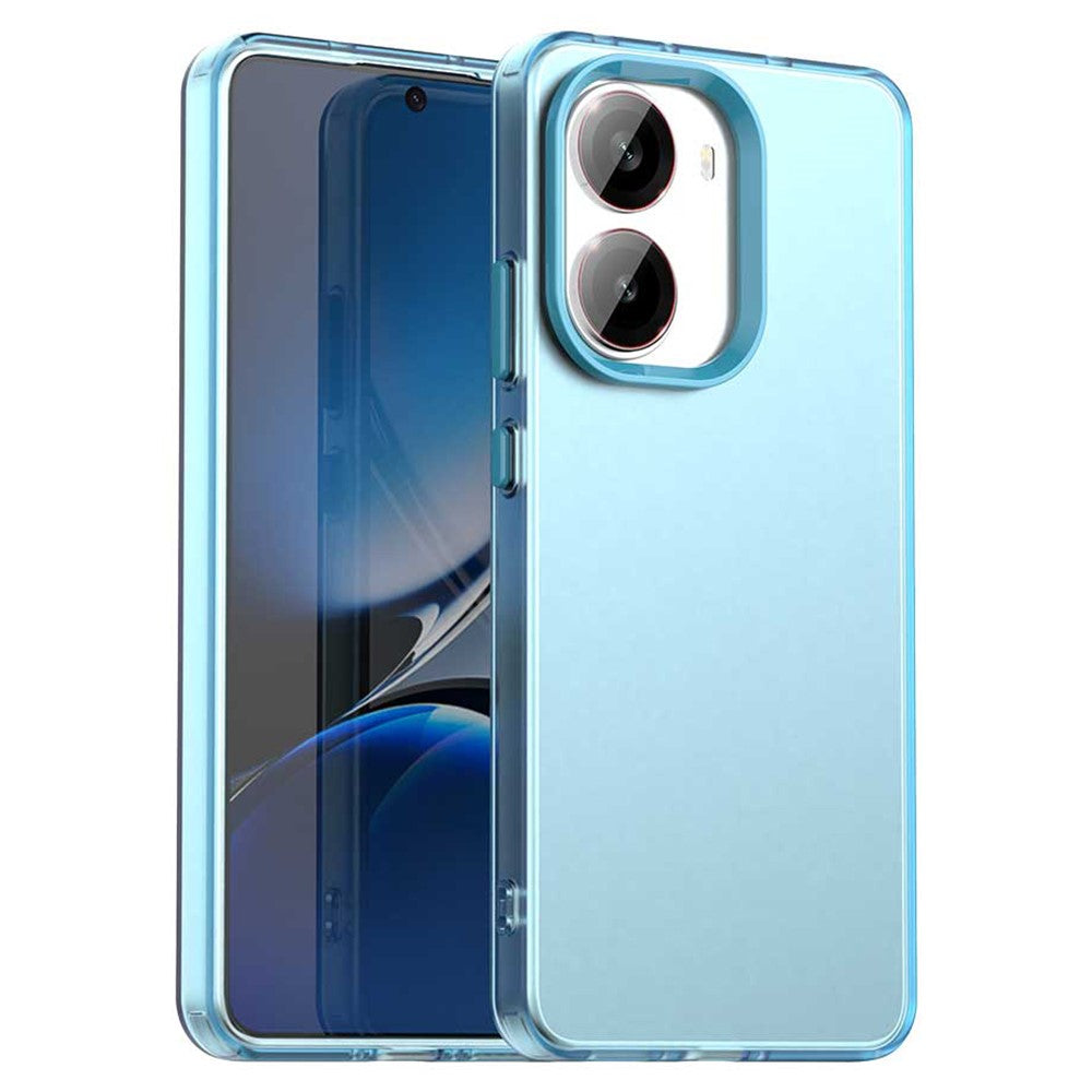 Xiaomi Poco X7 Pro 5G / Redmi Turbo 4 5G-skal PC + TPU + PET Matt fallskyddande bakstycke