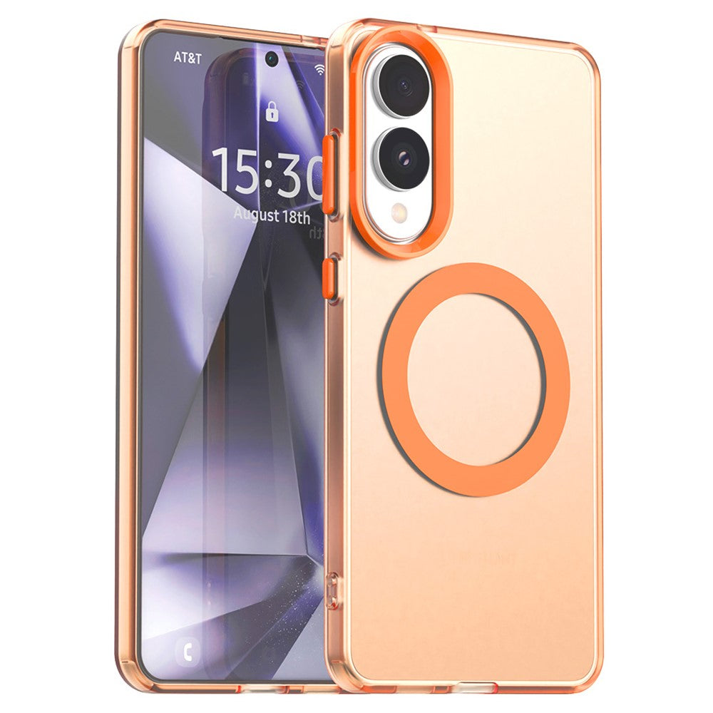 For Samsung Galaxy S25 Edge Magnetic Case Anti Drop Hybrid Phone Back Cover