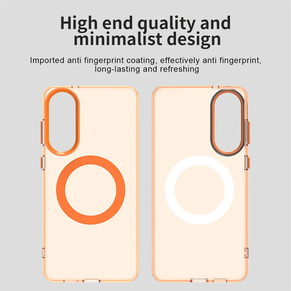 For Samsung Galaxy S25 Edge Magnetic Case Anti Drop Hybrid Phone Back Cover