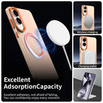 For Samsung Galaxy S25 Edge Magnetic Case Anti Drop Hybrid Phone Back Cover