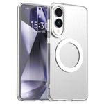 For Samsung Galaxy S25 Edge Magnetic Case Anti Drop Hybrid Phone Back Cover