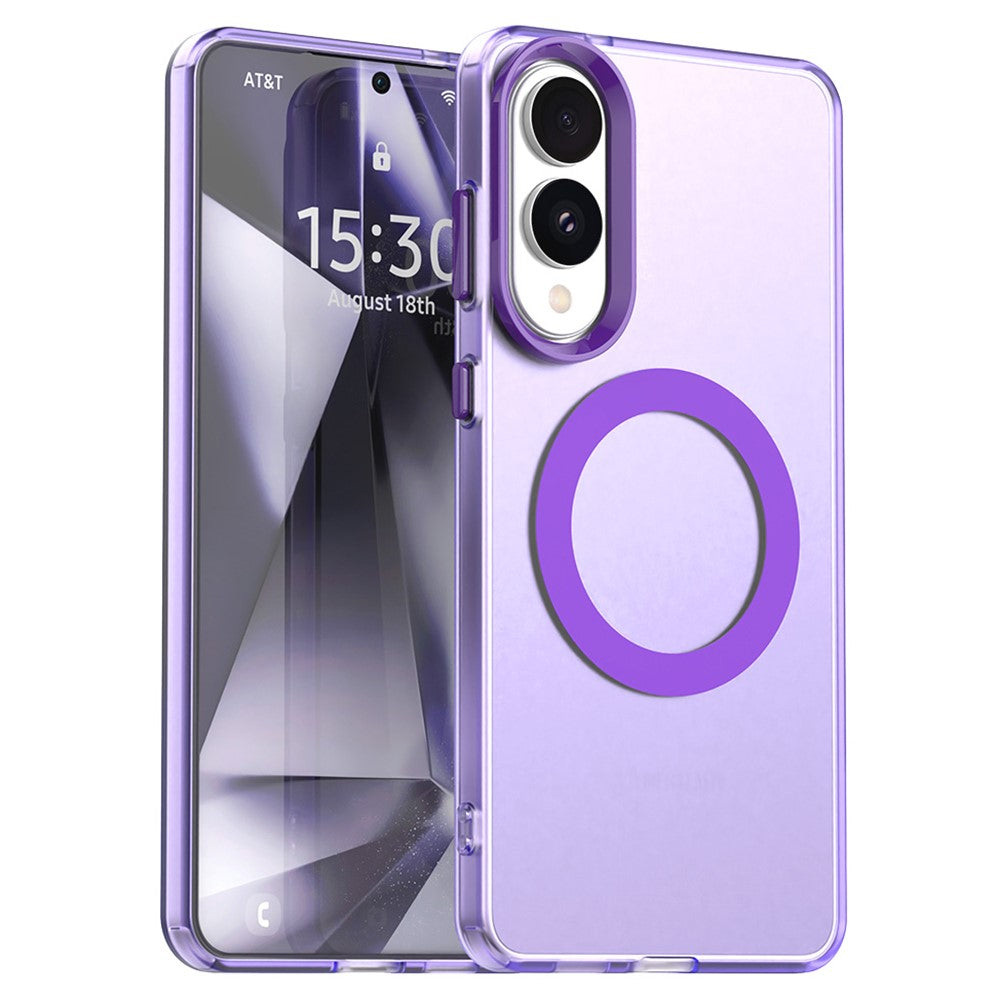 For Samsung Galaxy S25 Edge Magnetic Case Anti Drop Hybrid Phone Back Cover