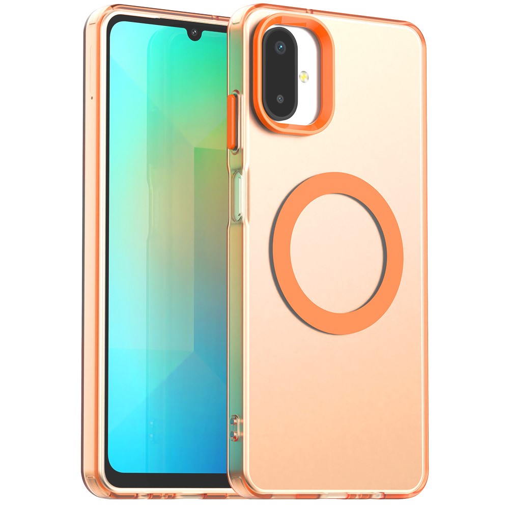 Til Samsung Galaxy F06 5G / M06 5G Magnetisk Cover Anti-fald Hybrid Telefon Bagcover
