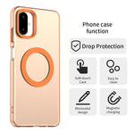 Til Samsung Galaxy F06 5G / M06 5G Magnetisk Cover Anti-fald Hybrid Telefon Bagcover